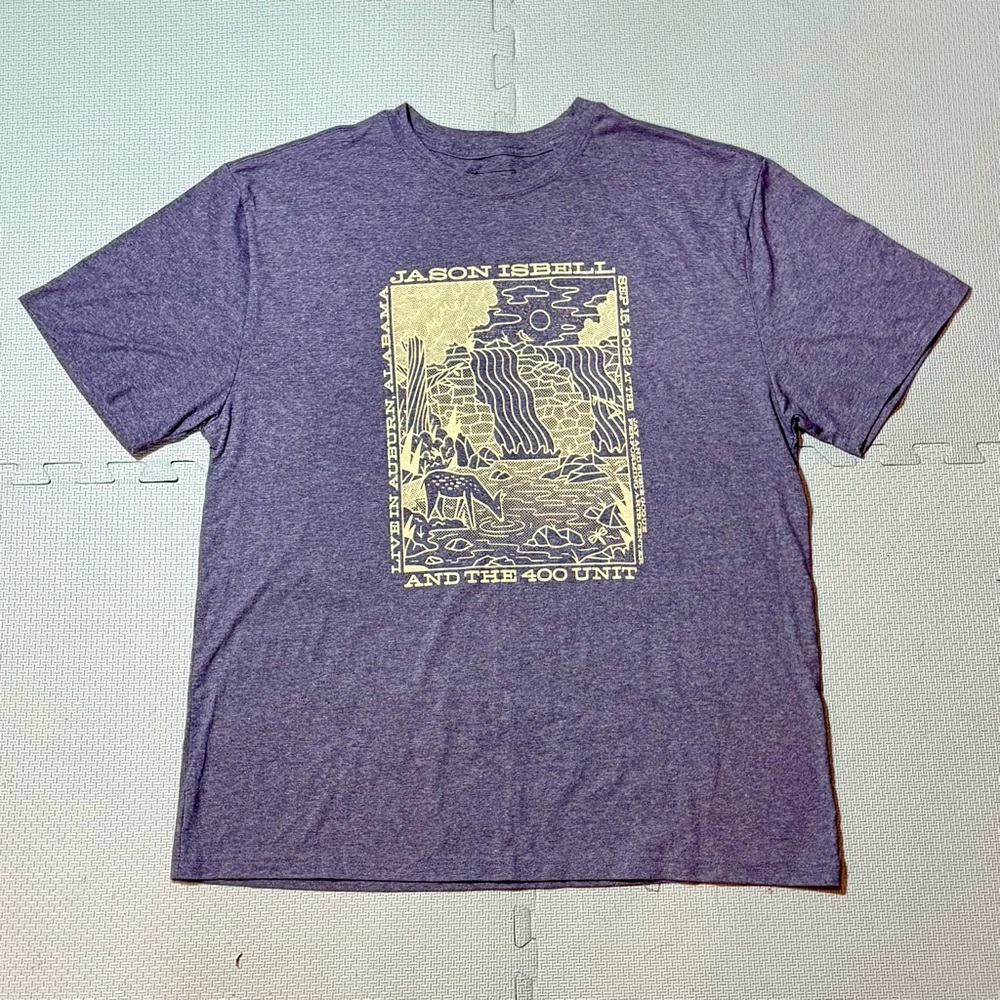 Jason Isbell and the 400 Unit Live in Auburn, AL Tee XL